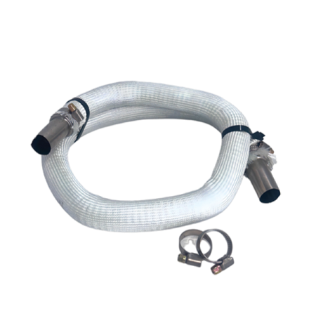 aufocus Exhaust Pipe with Fire Resistant Sleeve - 600/1200/1600mm Options_2
