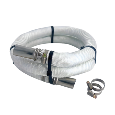 aufocus Exhaust Pipe with Fire Resistant Sleeve - 600/1200/1600mm Options_3