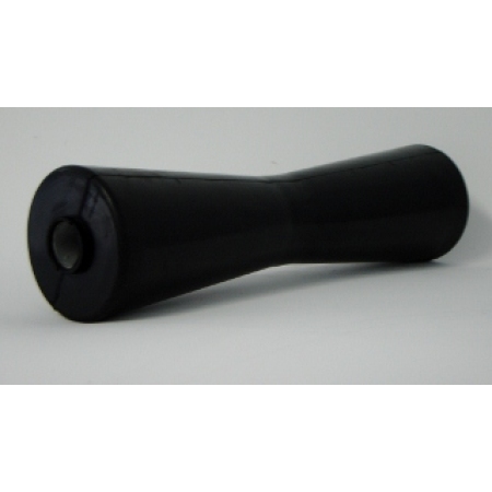 Marin-X Curved Keel Rollers - 312mm - Black Rubber