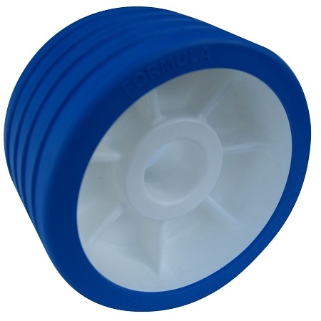 Formula Roller Blue on White