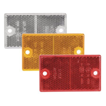 Narva Reflector 90x40mm Dual Hole