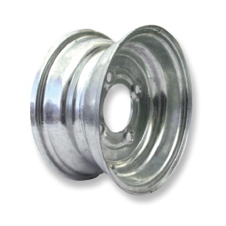 Trojan Trailer Wheel Rim Only 10\" - 4 x 4\"pcd Galv
