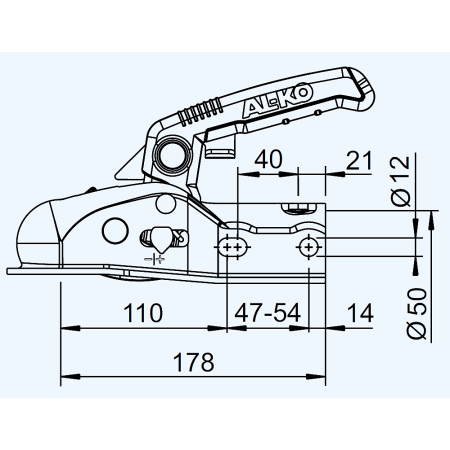 ALKO Euro Coupling Head - AK270 Optima_2