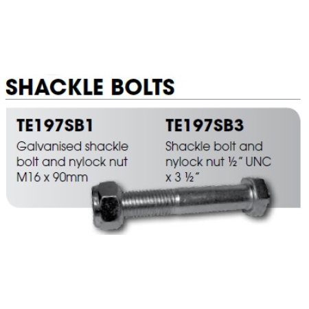 CM Slipper Spring - Front Hanger Bolt & Nut