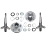 1500kg Non-Braked (Bolt-on Brake Rotor Ready) - 5x4.5" PCD - Trojan Hub & Stub Axle Kit