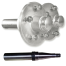 1750kg Non-Braked - Multiple PCD Options - Trojan Hub & Stub Axle Kit