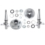 1750kg Non-Braked (Bolt-on Brake Rotor Ready) - 5x4.5" PCD - Trojan Hub & Stub Axle Kit