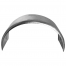230mm Wide - Steel Curved with Rolled Edge - Low Profile - CM - Single Axle Mudguards - Pair