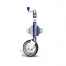 400kg Capacity Premium Jockey Wheel - 230mm Rubber Wheel - Swing Up - CM