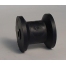 Marin X Keel Roller - 086mm Black Rubber (Nylon Bushes)