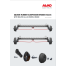 ALKO Euro Square Trailer Braked Axles