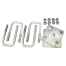 CM Axle Spring U Bolt Kit - Round Axle