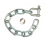 CM Trailer - 8mm Safety Chain & Galvanised Shackle