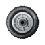 Christine Jockey Wheel Only - 190x75mm - 16mm Axle - Nylon Rim