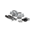 1500kg Non-Braked - 4x4" PCD - Knott Hub & Stub Axle Kit
