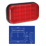 Narva Model 41 LED Tail Lamp - 9-33 volt - Red