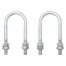 Round U Bolts & Nuts - Pairs