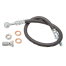 Rubber Brake Hose - 3/8 UNF Male - 3/8 Banjo - Trojan
