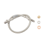 Stainless Steel Braided Brake Hose - 3/8UNF Male Male - Trojan