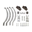 Tandem Axle Spring Set - Eye Slipper Eye Slipper - Kits 50x610mm springs