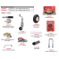 Trojan - Single Axle Trailer Kit - Non Braked - 1500kg - 2 Tyre Options