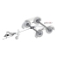Treadway - 2500kg Tandem Axle Trailer Kit - Knott Braked - 185R 14" Wheels