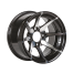 Treadway Alloy Trailer Rim 12"x 7" - Skimax Silver/Black - 4 x 4" PCD