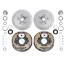 Trojan 10in Electric Drum Brake - Hub Kits - 1500-1750kg
