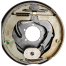 12" Electric Backing Plates - Trojan Electric Drum Brakes