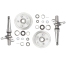 Trojan Disc Brake - Axle Kit - Bolt on SS Rotor 1750kg
