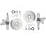 Trojan Disc Brake - Axle Kit - Integral Rotor 2000kg