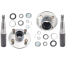 1500kg Non-Braked Hub & Stub Kit - 4 Stud - 4" PCD - Trojan