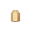 Trojan Hydraulic Brake Fitting - Brass Flare Nut 3/8UNF