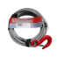 Trojan Winch - Wire Rope & Drop Forged Hook 1500kg 6mm x 10m