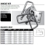 CM Axle Spring U Bolt Kit -Square Axle
