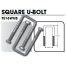CM Wobble Roller - U-Bolts 43x112mm M10