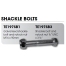 CM Slipper Spring - Front Hanger Bolt & Nut