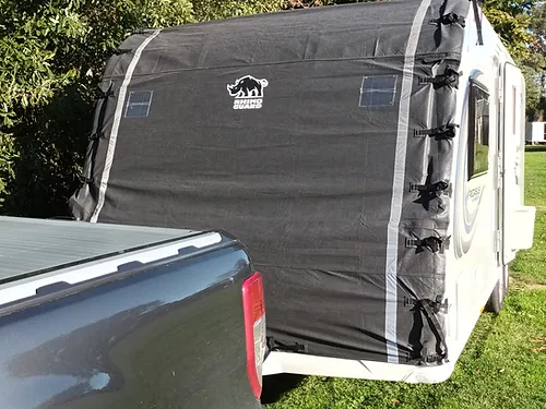 Caravan Tow Cover - Panoramic - 2400 x 2600mm - Fits 8\' Wide Caravans_2