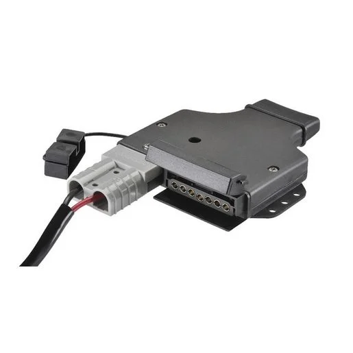 Narva 7 Pin Trailer Flat Socket With Heavy Duty Anderson Connector_2